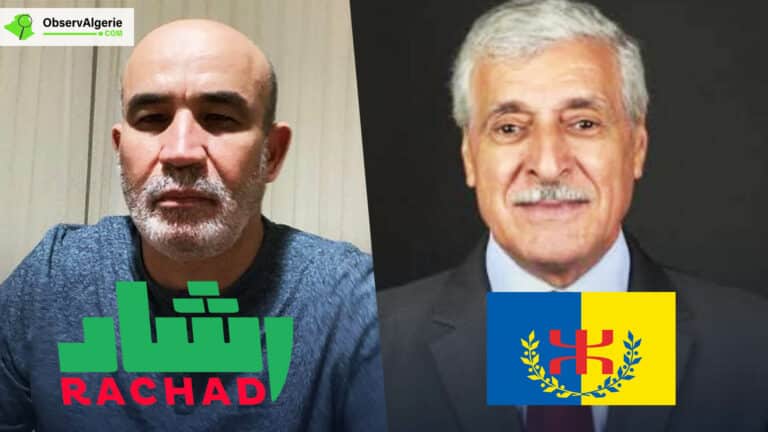 Montage : Ferhat Mhenni - Larbi Zitout - Rachad - MAK