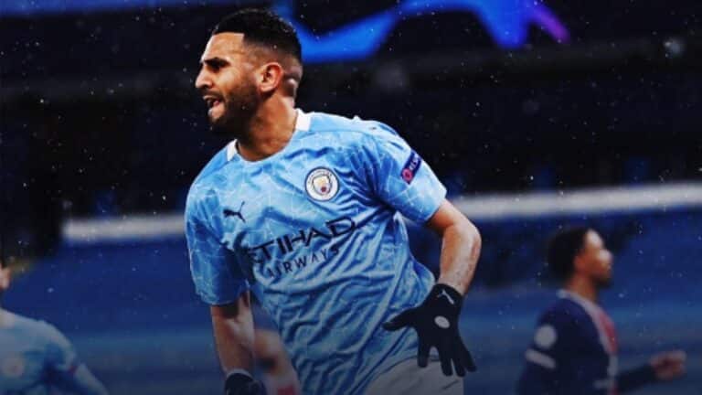 Photo : Riyad Mahrez en finale Champions League