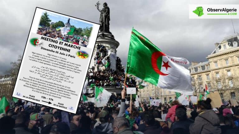 Montage : Hirak à Paris