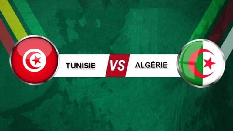 Affiche Tunisie - Algérie