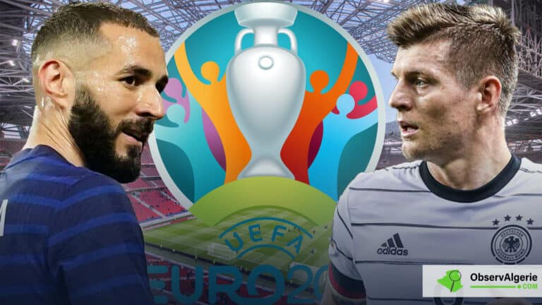 Montage : UEFA EURO 2020 - match France - Allemagne