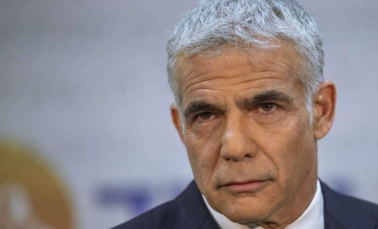 Yair Lapid, ministre israélien des Affaires étrangères