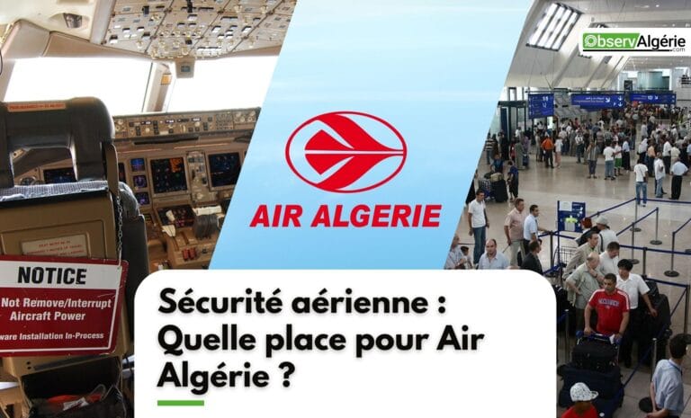 Montage : Air Algérie, sécurité aérienne, aéroport - Classement des meilleures compagnies aériennes
