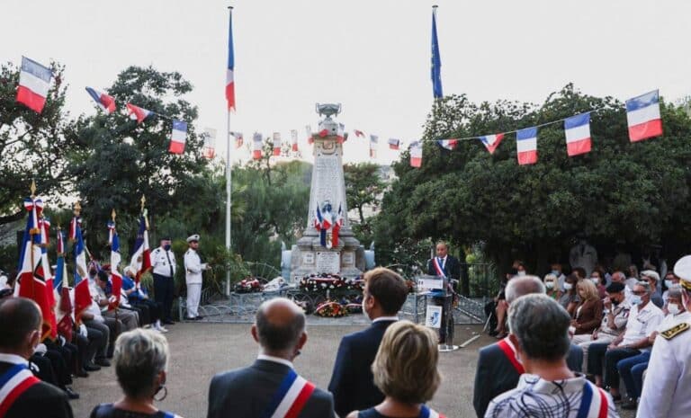 Commémoration de la mémoire des héros du débarquement de Provence