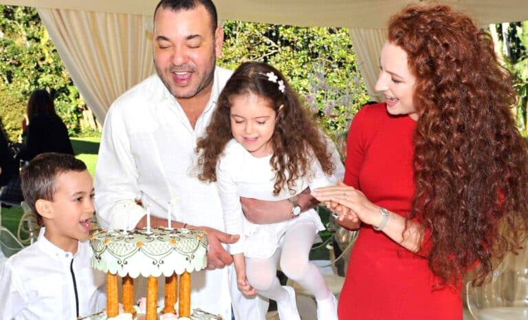Mohammed VI - Lalla Salma - Lalla Khadidja - Mouley El Hassan - Famille royale