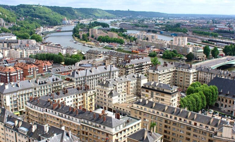 Vue de Rouen (Frédéric BISSON, CC BY 2.0)