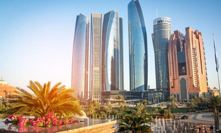 Skyscrapers in Abu Dhabi, Emirats arabes unis (Source : Getty Images)