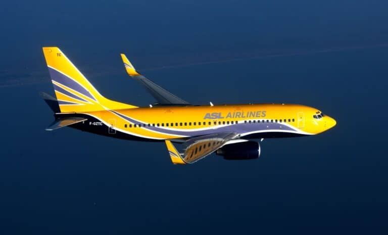 Boeing 737-700 en vol (ASL Airlines)