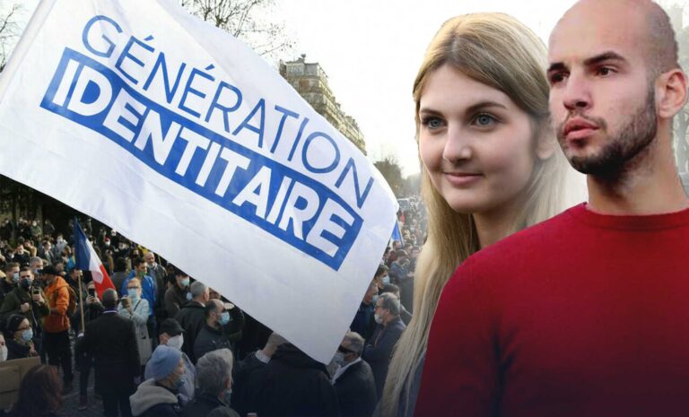 Montage : Thais d'Escufon - Jérémie Piano (Génération identitaire)
