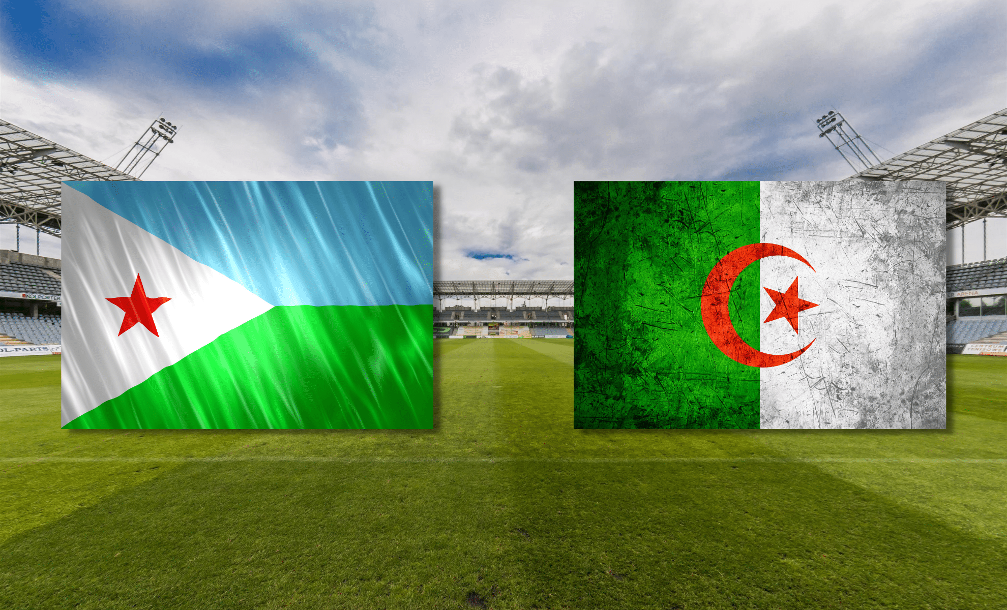 Affiche Djibouti-Algérie