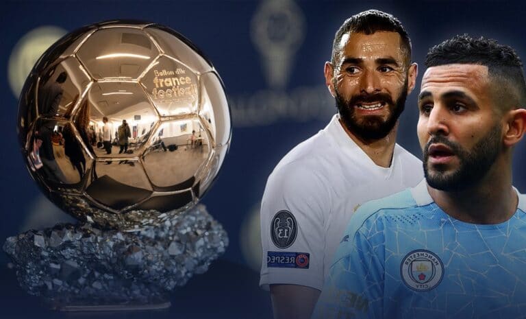 Les résultats du Ballon d'or auraient fuité : Classement de Benzema et Mahrez