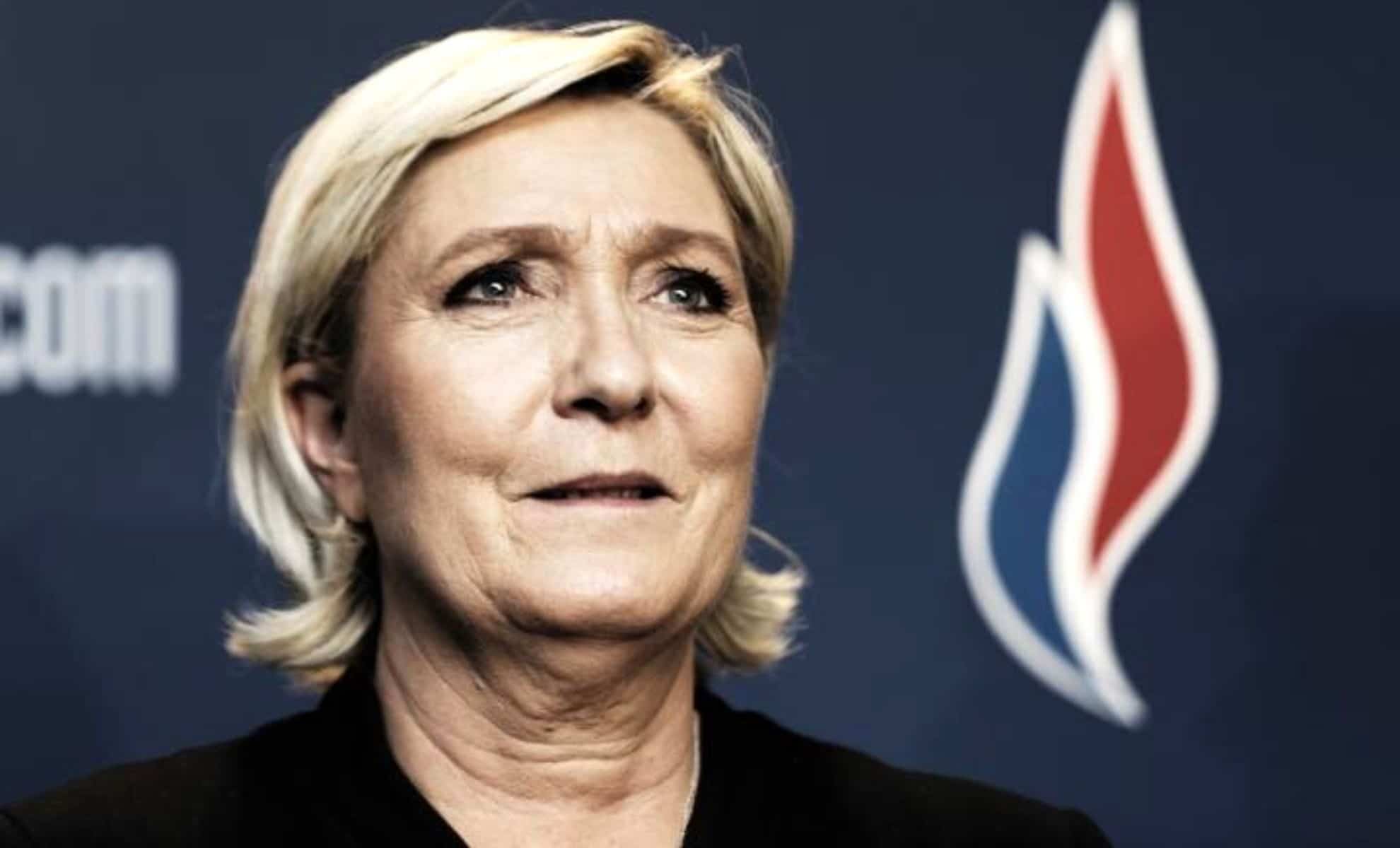 Marine Le Pen, présidente du Rassemblement national