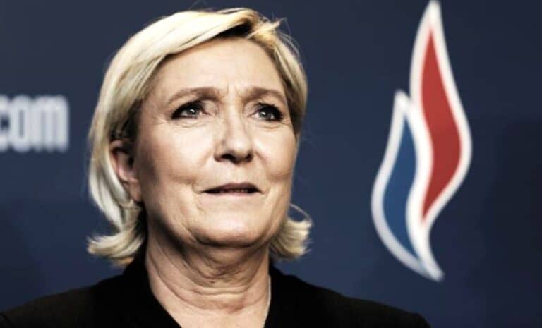 Marine Le Pen, présidente du Rassemblement national