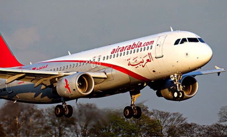 Avion d'Air Arabia Maroc
