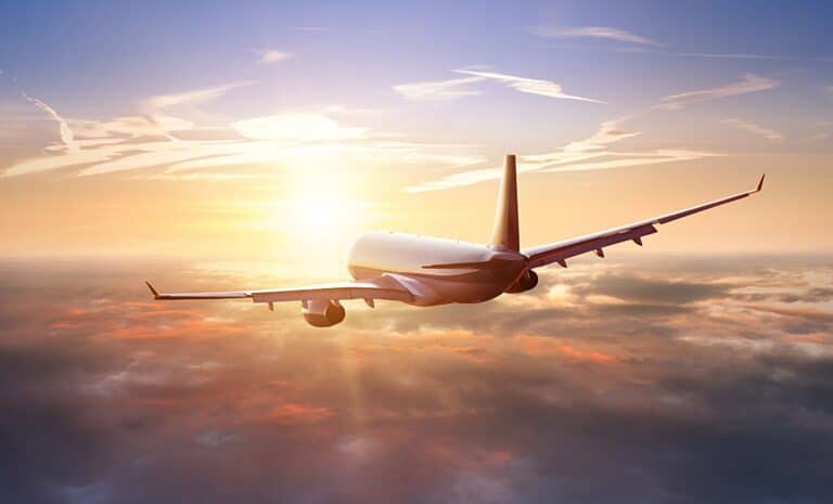 Avions dans le ciel