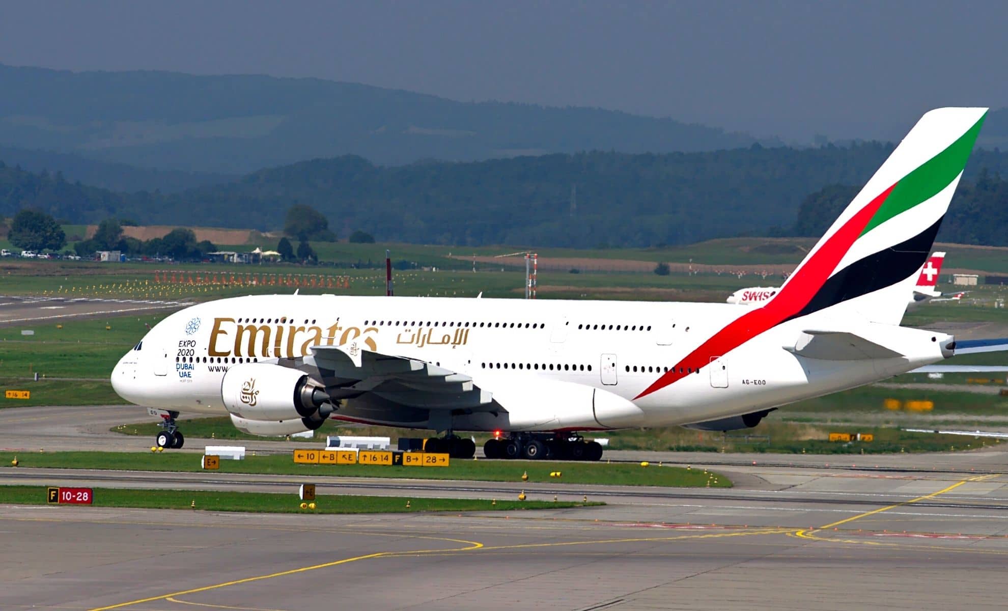 Airbus A380 de la compagnie aérienne Emirates