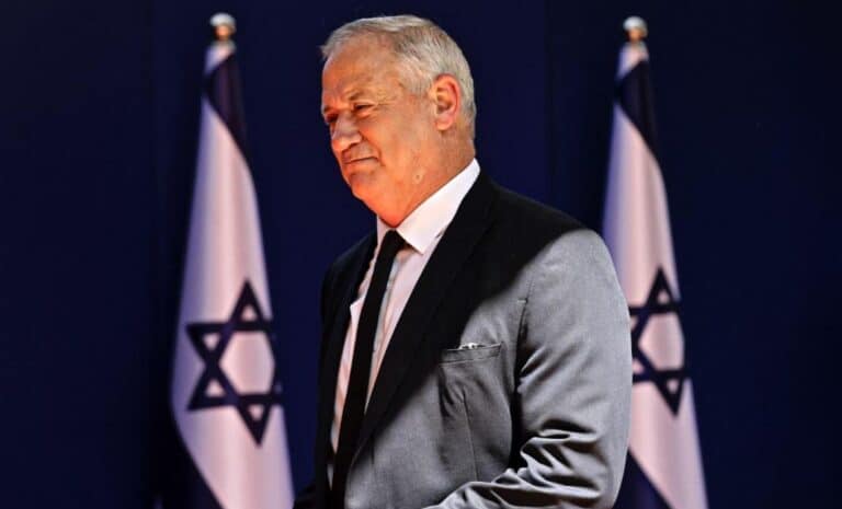 Benny Gantz, ministre de la Défense d'Israël