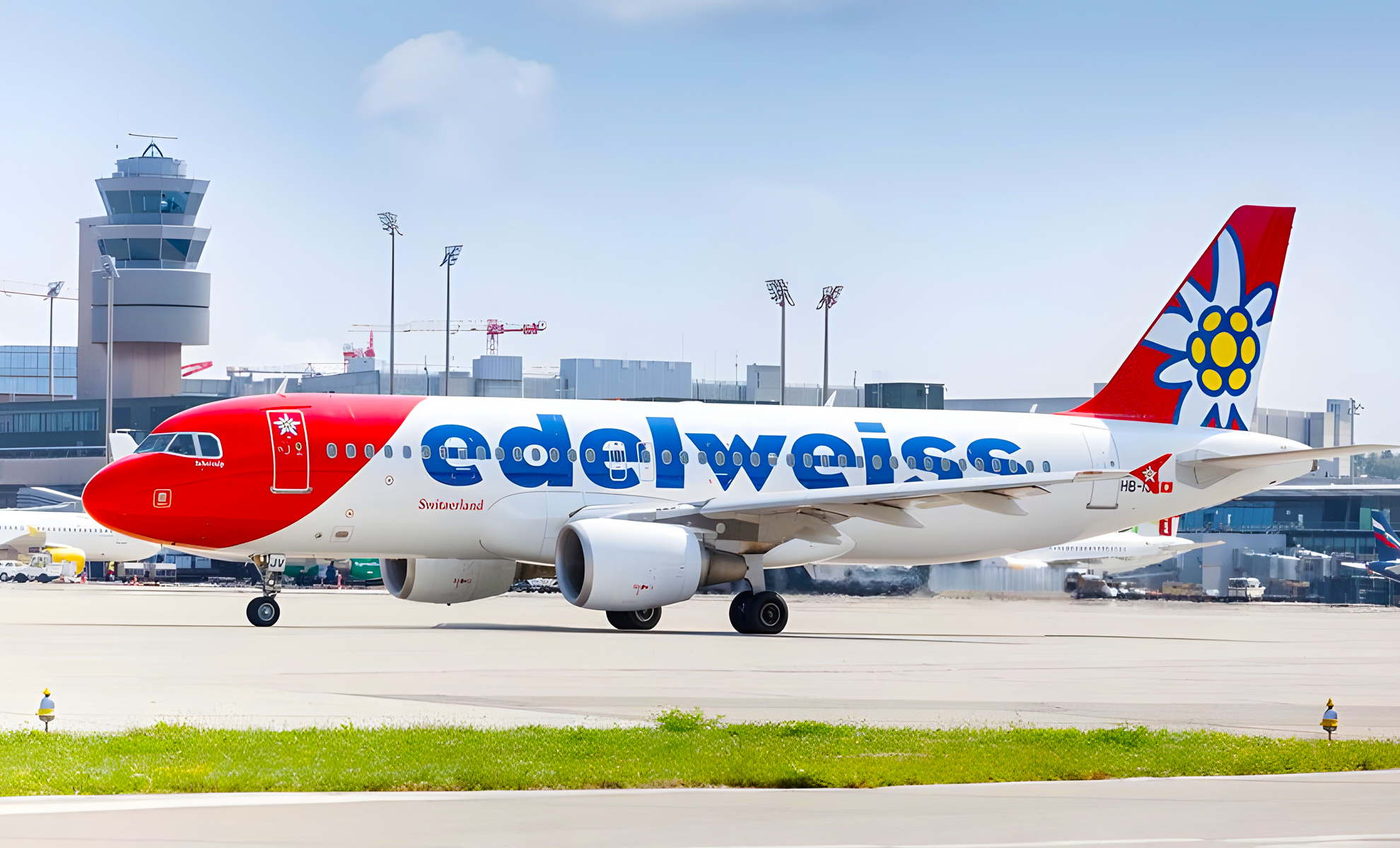 Avion d'Edelweiss Air