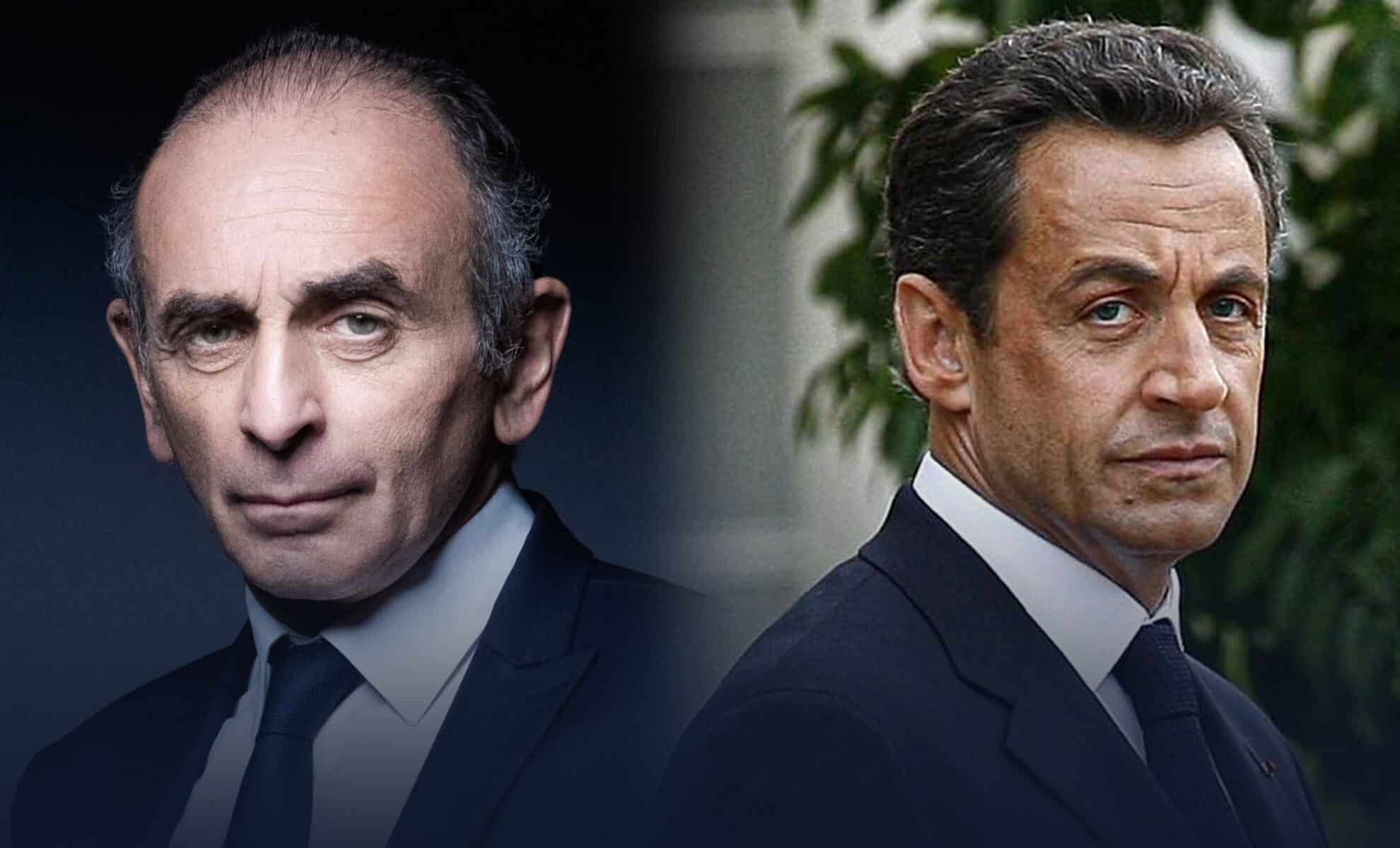 Montage : Éric Zemmour et Nicolas Sarkozy Montage : Éric Zemmour et Nicolas Sarkozy