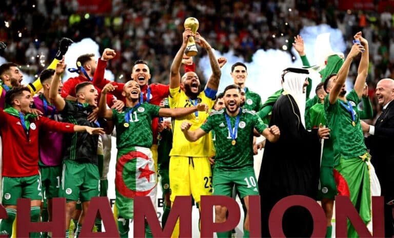 équipe nationale d'Algérie, vainqueure de la coupe arabe 2021