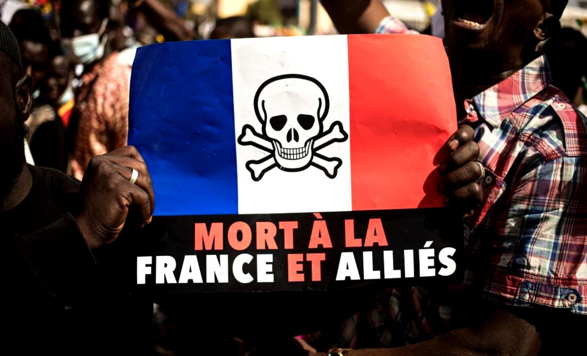 Manifestation du sentiment anti-français au Mali
