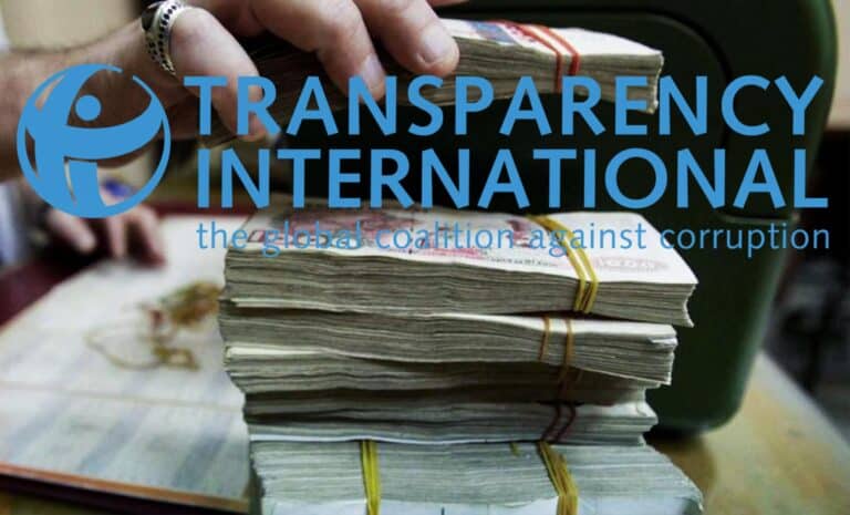 Image illustrant le rapport de Transparency International sur l'Algérie