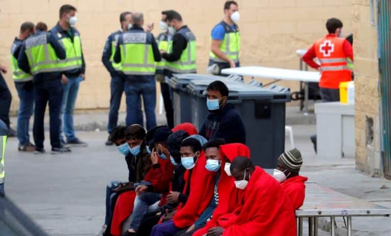 enfants mineurs immigrés à Ceuta