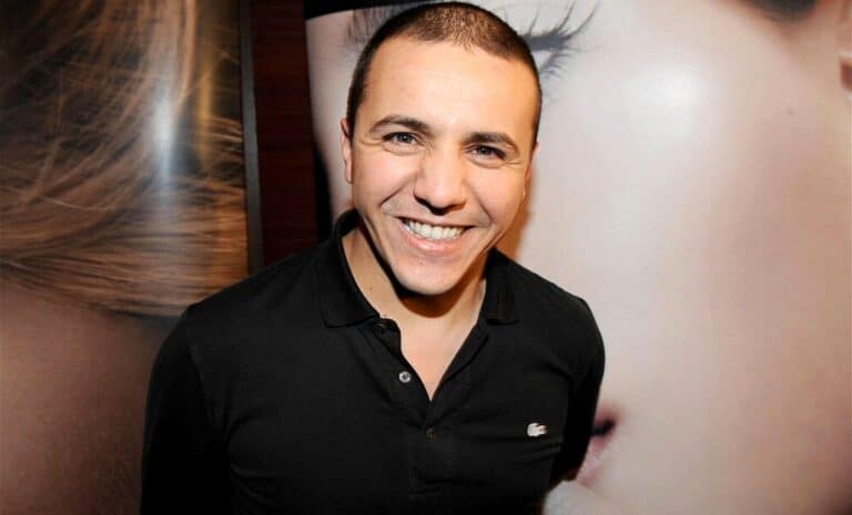 Le chanteur franco-algérien Faudel