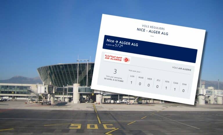 Air Algérie : Nice-Alger été 2022 Air Algérie : Nice-Alger été 2022