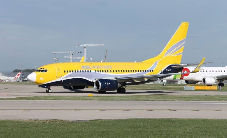 Avion d'ASL Airlines