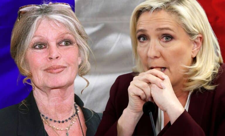 Brigitte Bardot et Marine Le Pen