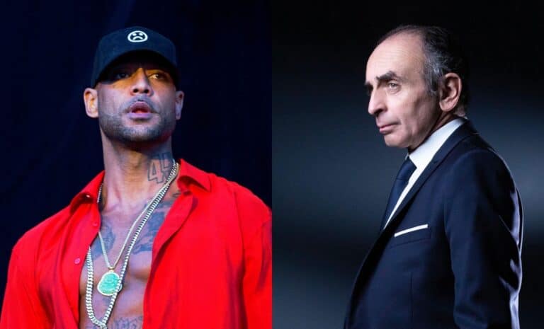 Montage : Booba et Éric Zemmour