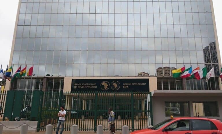 façade de la Banque africaine de développement