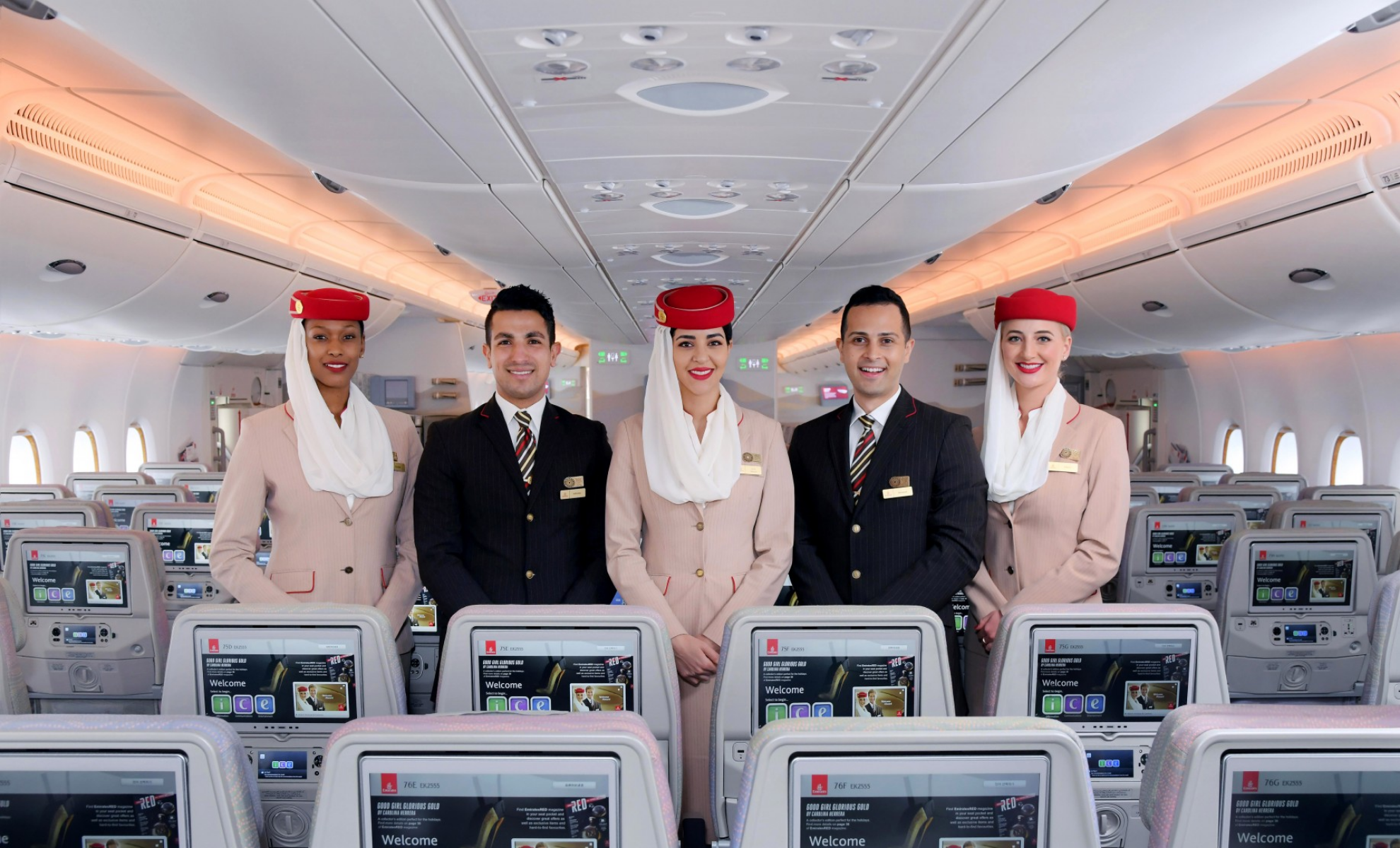 Employés de la compagnie Emirates