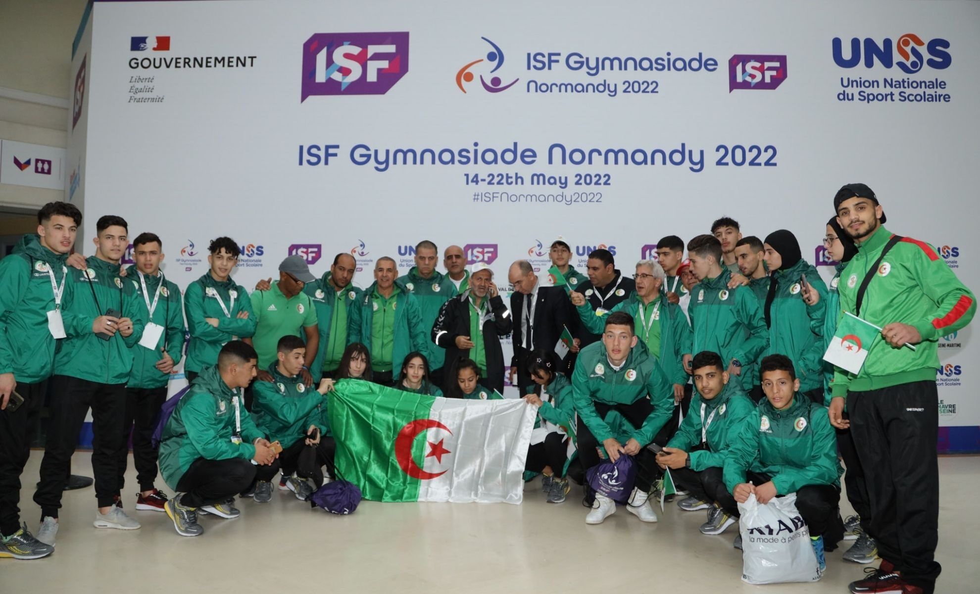 ISF Gymnasiade Normandy 2022 - équipe d'Algérie