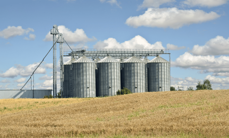 Silos de blé