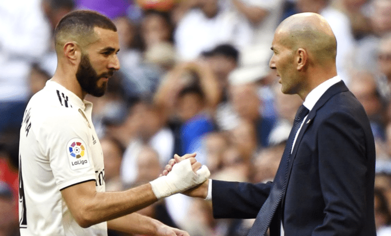 Zidane et Benzema