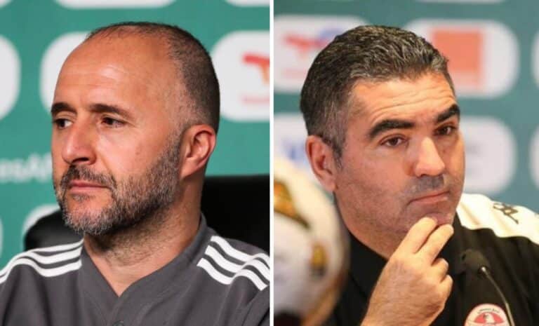 Djamel Belmadi et Jalel Kadri