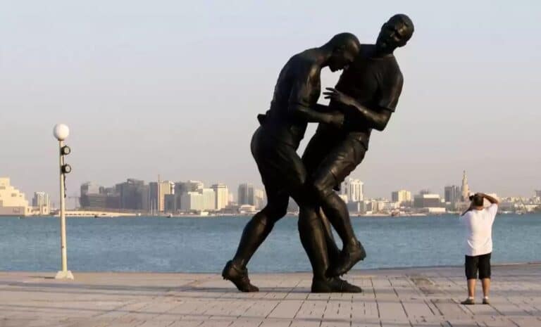 Statue du coup de tête de Zidane