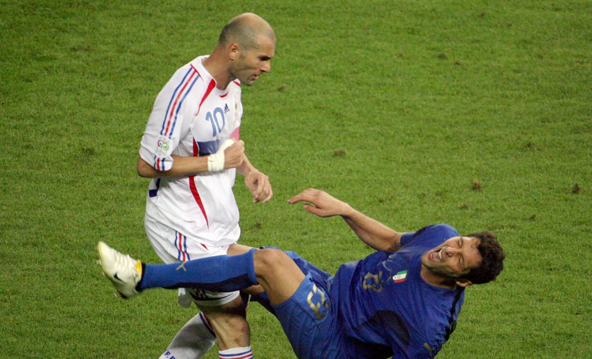 Coup de boule de Zinédine Zidane (2006, Berlin)
