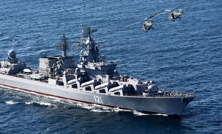 Croiseur militaire russe. Mer noire
