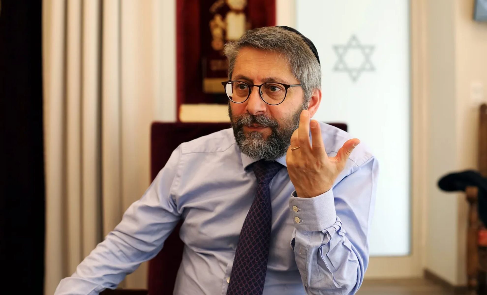 Haïm Korsia, rabbin français, administrateur du Souvenir français