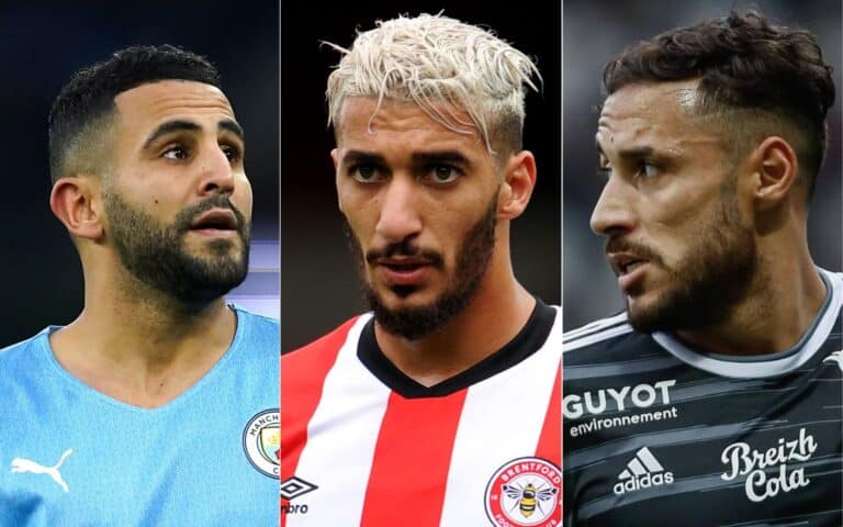 Mahrez, Benrahma, Belaili (Joueurs algériens en Europe)