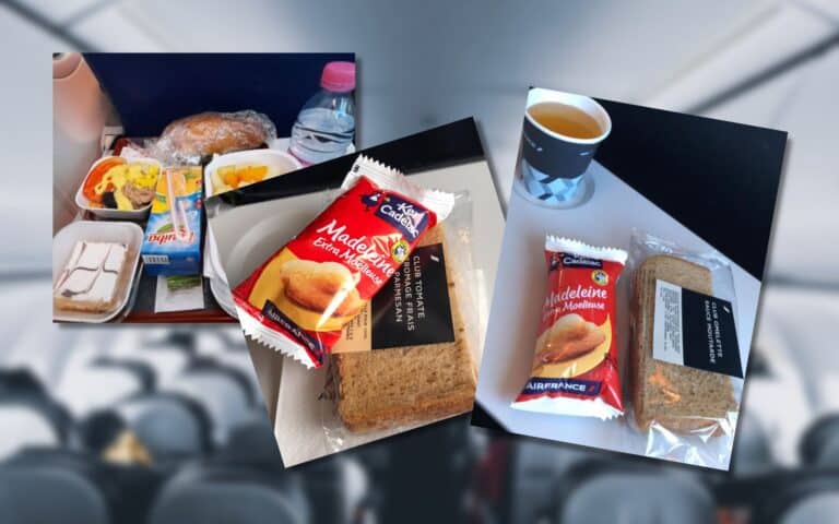 Plateaux-repas Air Algérie et Air France Plateaux-repas Air Algérie et Air France