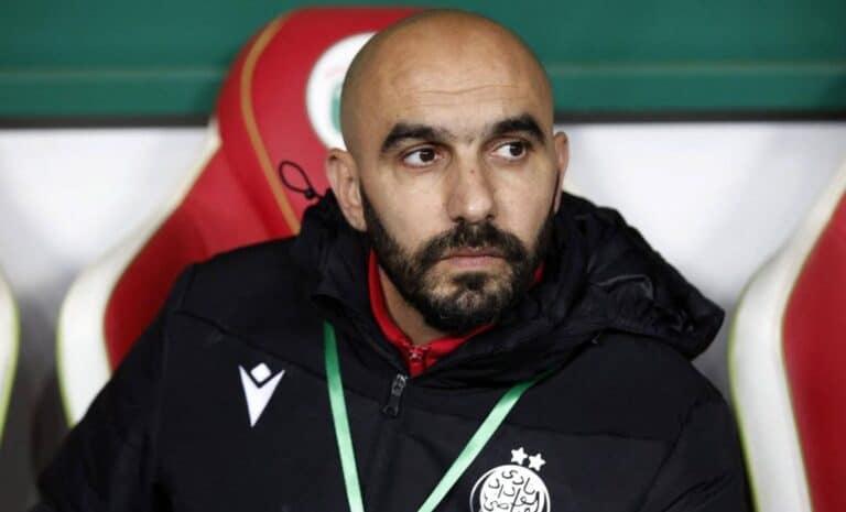 Walid Regragui - Maroc - Algérie - CAN 2025