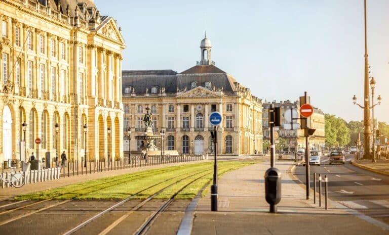 Bordeaux en France