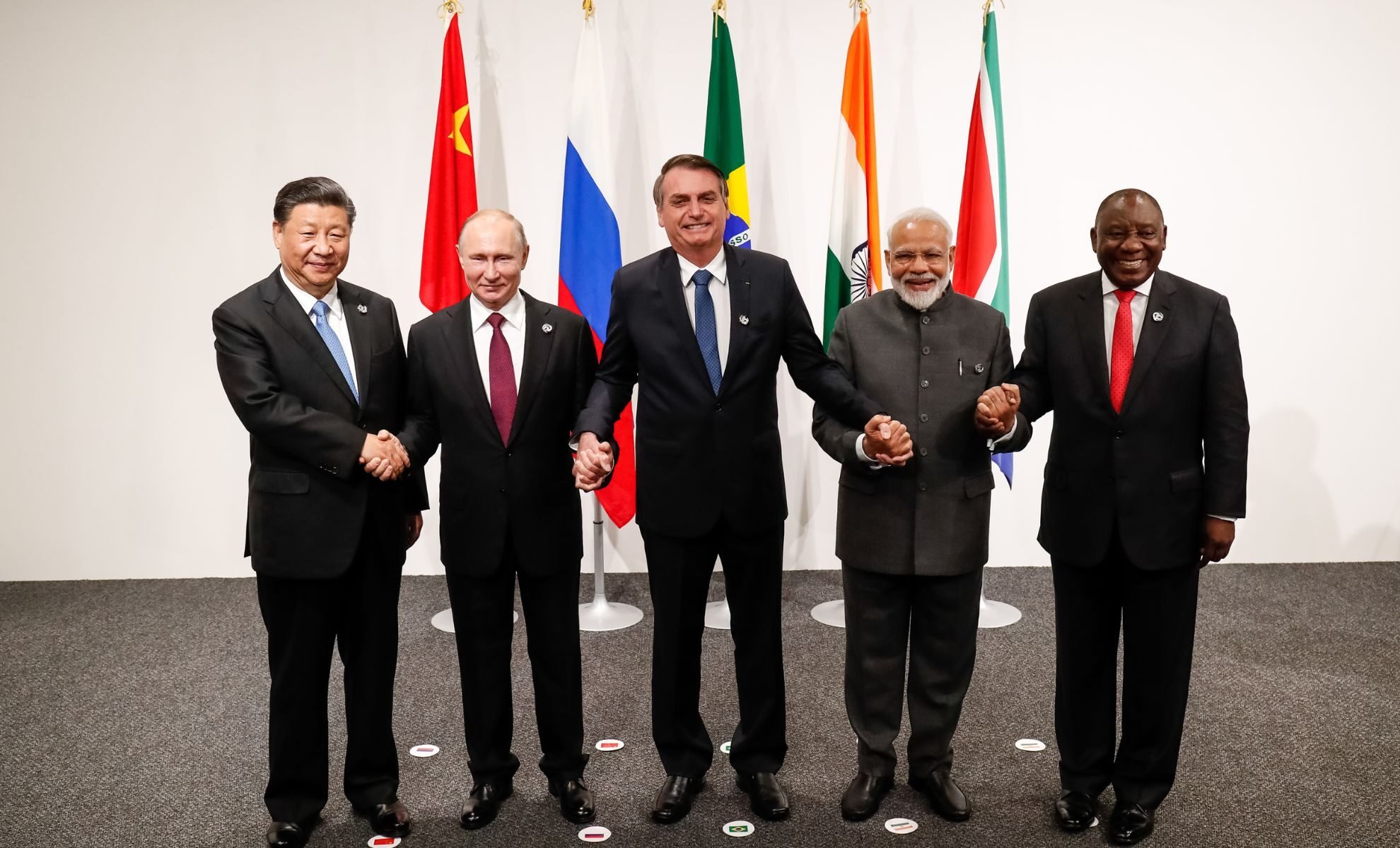 Chefs d'États membres des BRICS