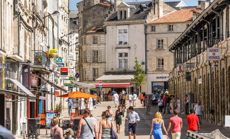 la ville de Niort (Deux-Sèvres)