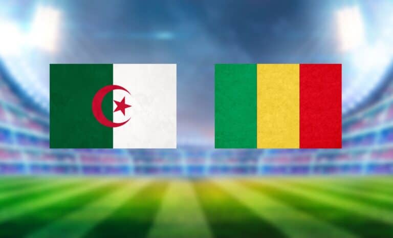 Montage photo Algérie VS Mali