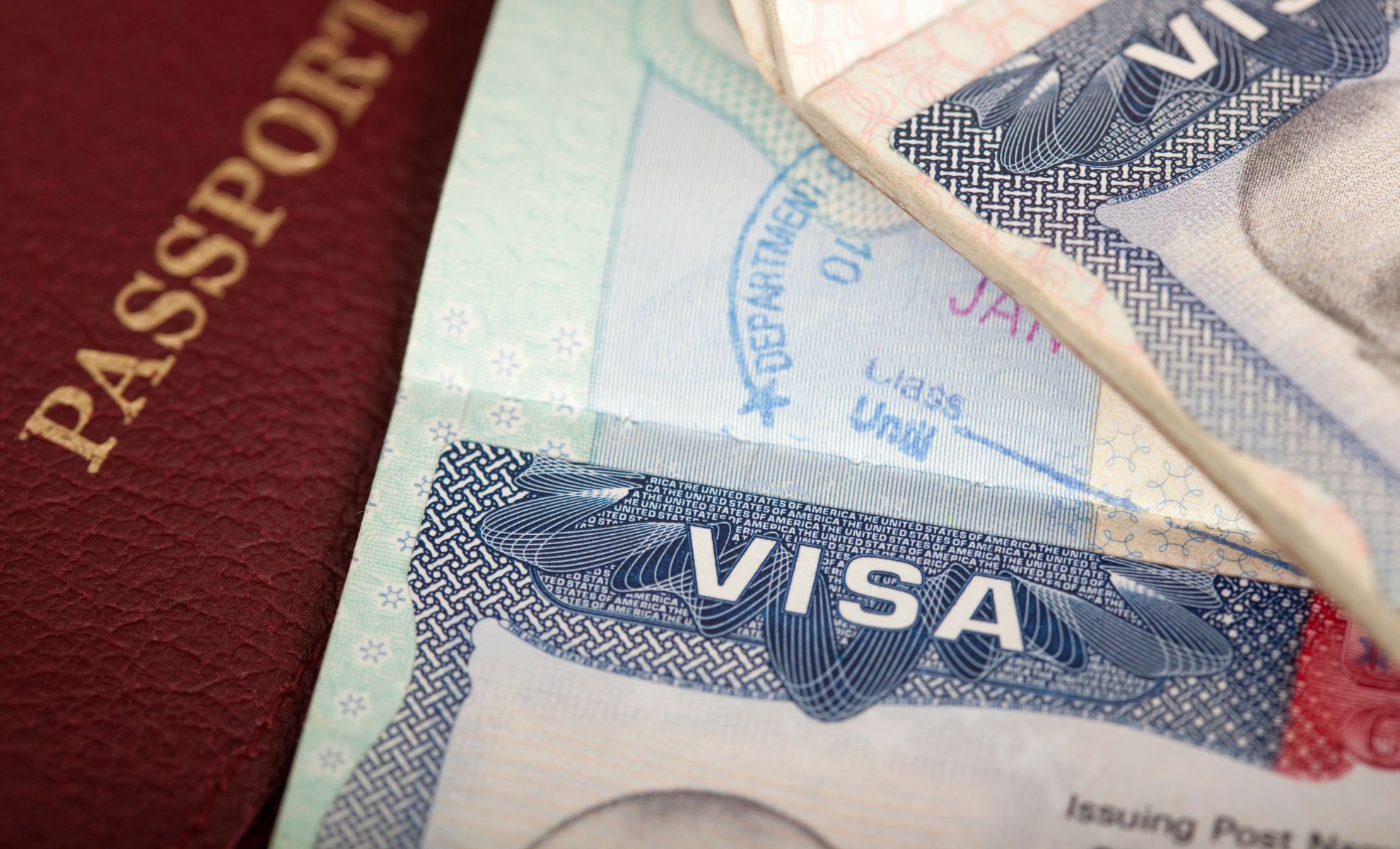 Visas sur des passeports